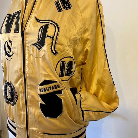 LF pumper Spartans gold Jacket ⭐️ NWT - Picture 12 of 14